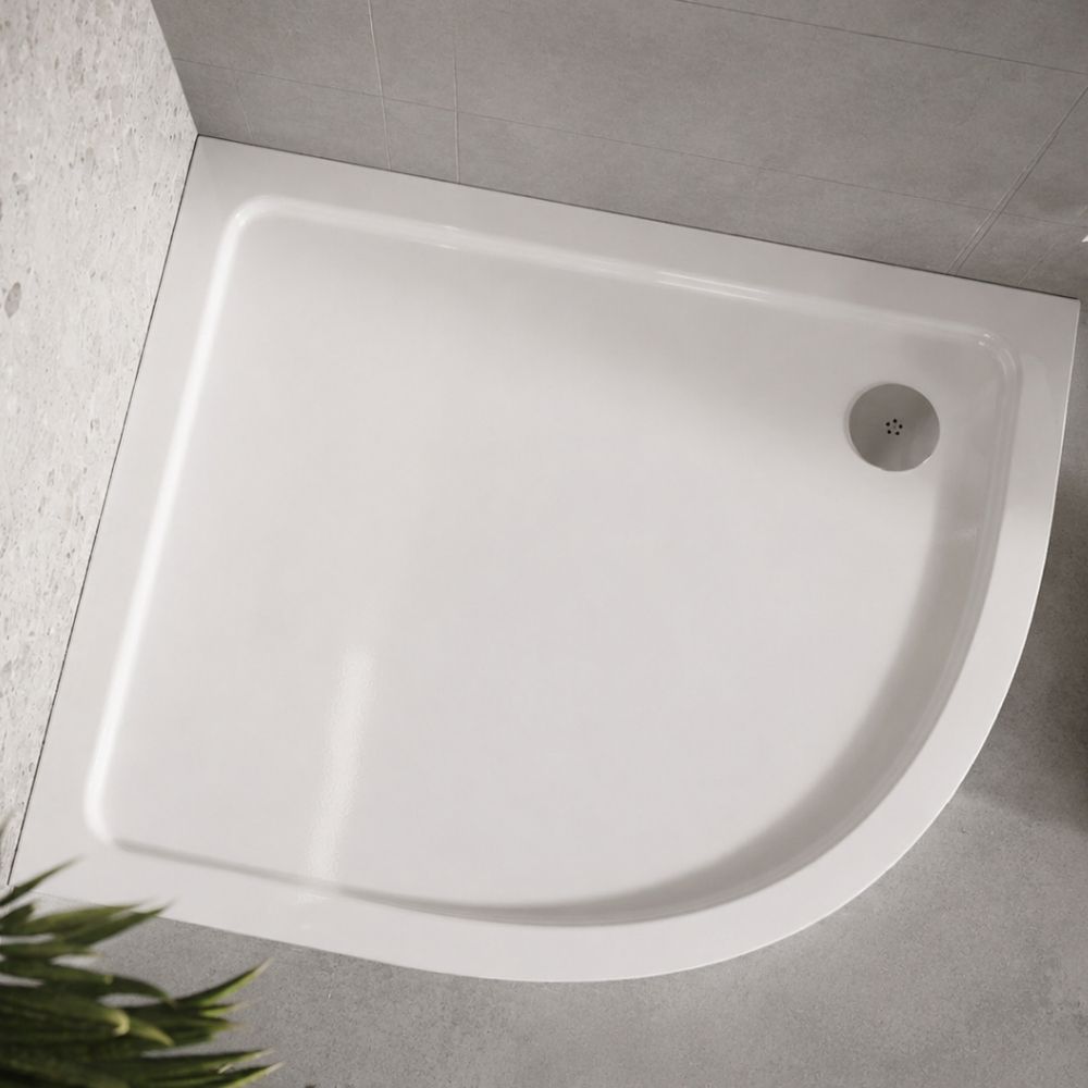 Offset Quadrant Left Hand Shower Trays