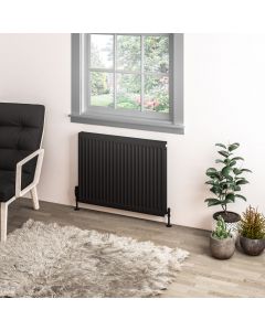 Eastbrook Type 11 Compact Panel Radiator 600 x 800 Matt Black