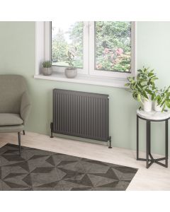 Eastbrook Type 21 Compact Panel Radiator 600 x 800 Matt Anthracite 