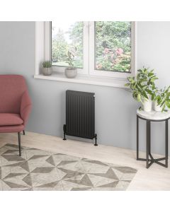 Eastbrook Type 21 Compact Panel Radiator 600 x 400 Matt Black