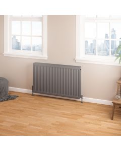 Eastbrook Type 22 Compact Panel Radiator 600 x 1000 Matt Anthracite 