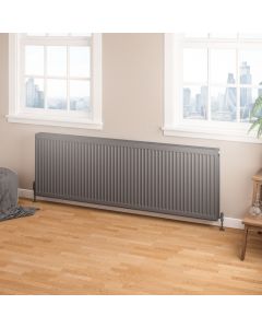 Eastbrook Type 22 Compact Panel Radiator 600 x 1800 Matt Anthracite 