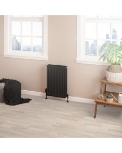 Eastbrook Type 22 Compact Panel Radiator 600 x 400 Matt Black