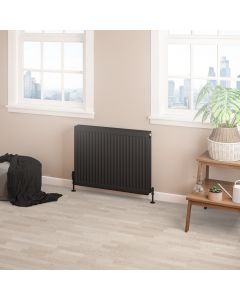 Eastbrook Type 22 Compact Panel Radiator 600 x 800 Matt Black