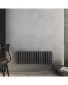 Nirvana Horizontal Radiator 400mmx1200mm - S-NIV-400X1200-G-DP - ANTHRACITE