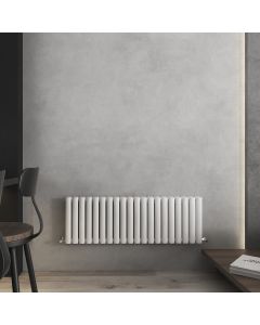 Nirvana Horizontal Radiator 400mmx1200mm - S-NIR-400X1200-W-DP - WHITE