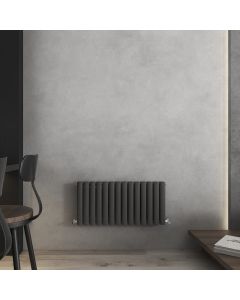 Nirvana Horizontal Radiator 400mmx840mm - S-NIV-400X840-G-DP - ANTHRACITE