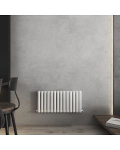 Nirvana Horizontal Radiator 400mmx840mm - S-NIR-400X840-W-DP - WHITE