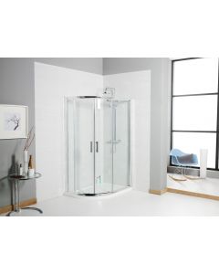 Koncept Offset Quadrant Shower Enclosure 1000x800mm 