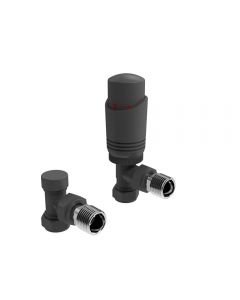 Kartell K-Design Twin Pack TRV, Anthracite, Angled