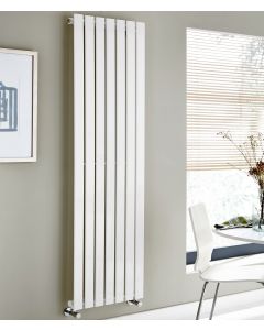 Kartell K-Rad Boston Vertical Radiator 1800 x 480mm Double White — 7,298 BTU