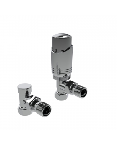 Kartell K-Design Twin Pack TRV, Chrome, Angled