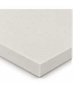 Grey Granite Effect solid surface worktop - square-edged satin board - Coreluxe Whispering Grey