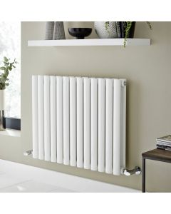 Kartell K-Rad Aspen Horizontal Radiator 600 x 780mm White Single — 2,289 BTU