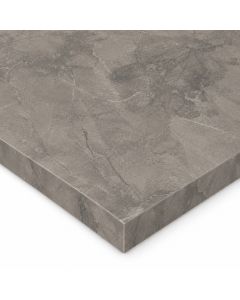 Marmara Shade Formica Aria worktop F5612 - textured matt grey square-edged slab