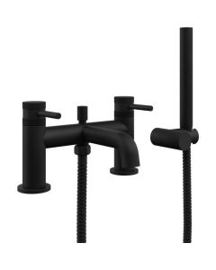 DUSC Core Thermostatic Bath Shower Mixer 2 Outlet - Matt Black