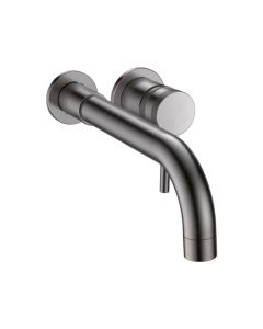 DUSC Core Wall Mounted Basin & Bath Filler - Gunmetal