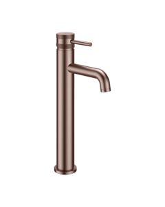 DUSC Core Tall Mono Basin Mixer Tap - Brushed Bronze