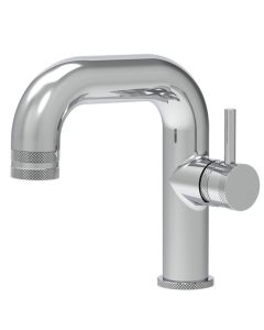 DUSC Core Side Lever Basin Mixer Tap - Chrome