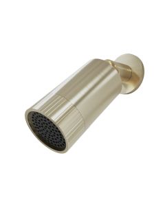 DUSC Core Spotlight Shower Head - Brushed Brass
