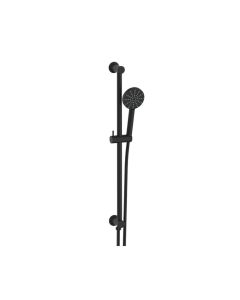 DUSC Core Riser Rail with Handset (Concealed Fixings) - Matt Black