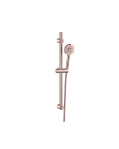 DUSC Core Riser Rail with Handset (Exposed Fixings) - Brushed Bronze