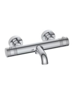 DUSC Core Thermostatic Bath Shower Mixer 2 Outlet - Chrome