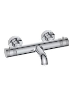 DUSC Core Thermostatic Bath Filler 1 Outlet - Chrome