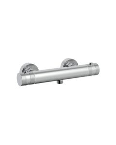 DUSC Core Exposed Thermostatic Bar Shower Valve - Chrome