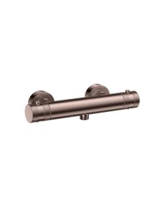 DUSC Core Exposed Thermostatic Bar Shower Valve - Brushed Bronze
