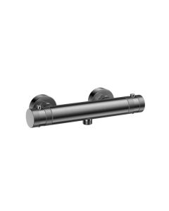 DUSC Core Exposed Thermostatic Bar Shower Valve - Gunmetal