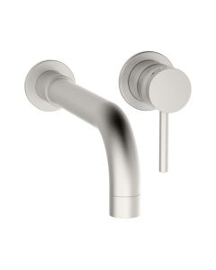 DUSC Core Wall Mounted Basin & Bath Filler - Brushed Nickel