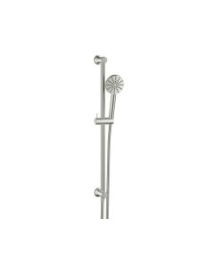 DUSC Core Riser Rail with Handset (Concealed Fixings) - Brushed Nickel