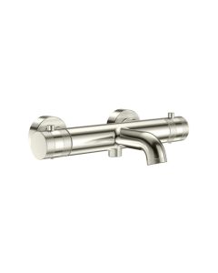 DUSC Core Thermostatic Bath Shower Mixer 2 Outlet - Brushed Nickel