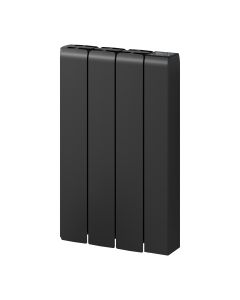 Reina Aron Black WiFi electric panel radiator — 570mm x 360mm front view product image