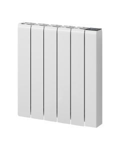 Reina Aron White WiFi electric panel radiator — 570mm x 540mm front view product image