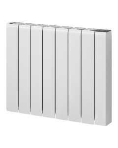 Reina Aron White WiFi electric panel radiator — 570mm x 720mm front view product image