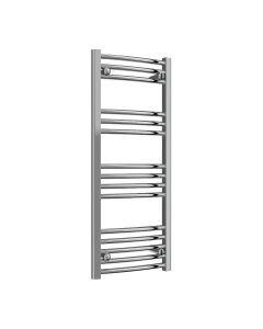Reina Capo Curved Chrome Electric Heated Towel Rail 1000 x 400mm