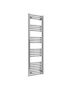 Reina Capo Curved Chrome Electric Heated Towel Rail 1600 x 400mm