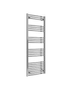 Reina Capo Curved Chrome Electric Heated Towel Rail 1600 x 500mm