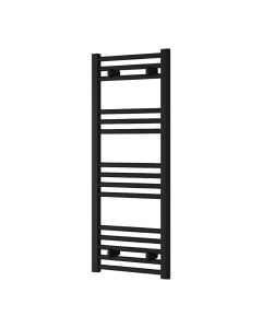 Reina Capo Flat Black Electric Heated Towel Rail 1000 x 400mm