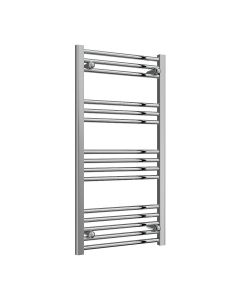 Reina Capo Flat Chrome Electric Heated Towel Rail 1000 x 500mm