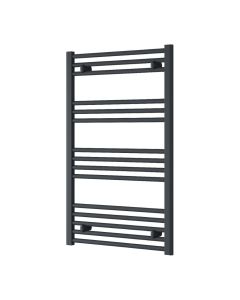 Reina Capo Flat Anthracite Electric Heated Towel Rail 1000 x 600mm
