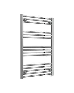 Reina Capo Flat Chrome Electric Heated Towel Rail 1000 x 600mm