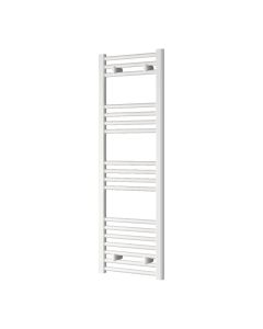 Reina Capo Flat White Electric Heated Towel Rail 1200 x 400mm