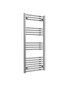 Reina Capo Flat Chrome Electric Heated Towel Rail 1200 x 500mm