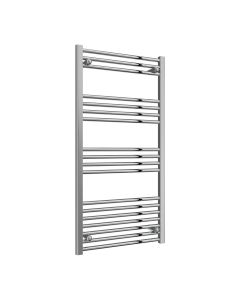 Reina Capo Flat Chrome Electric Heated Towel Rail 1200 x 600mm