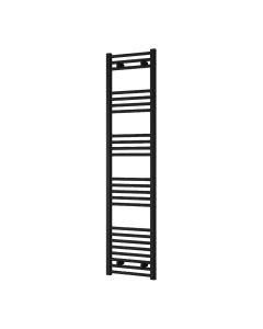 Reina Capo Flat Black Electric Heated Towel Rail 1600 x 400mm