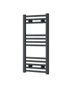 Reina Capo Flat Anthracite Electric Heated Towel Rail 800 x 400mm