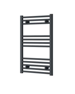 Reina Capo Flat Anthracite Electric Heated Towel Rail 800 x 500mm